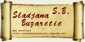 Slađana Buzaretić vizit kartica